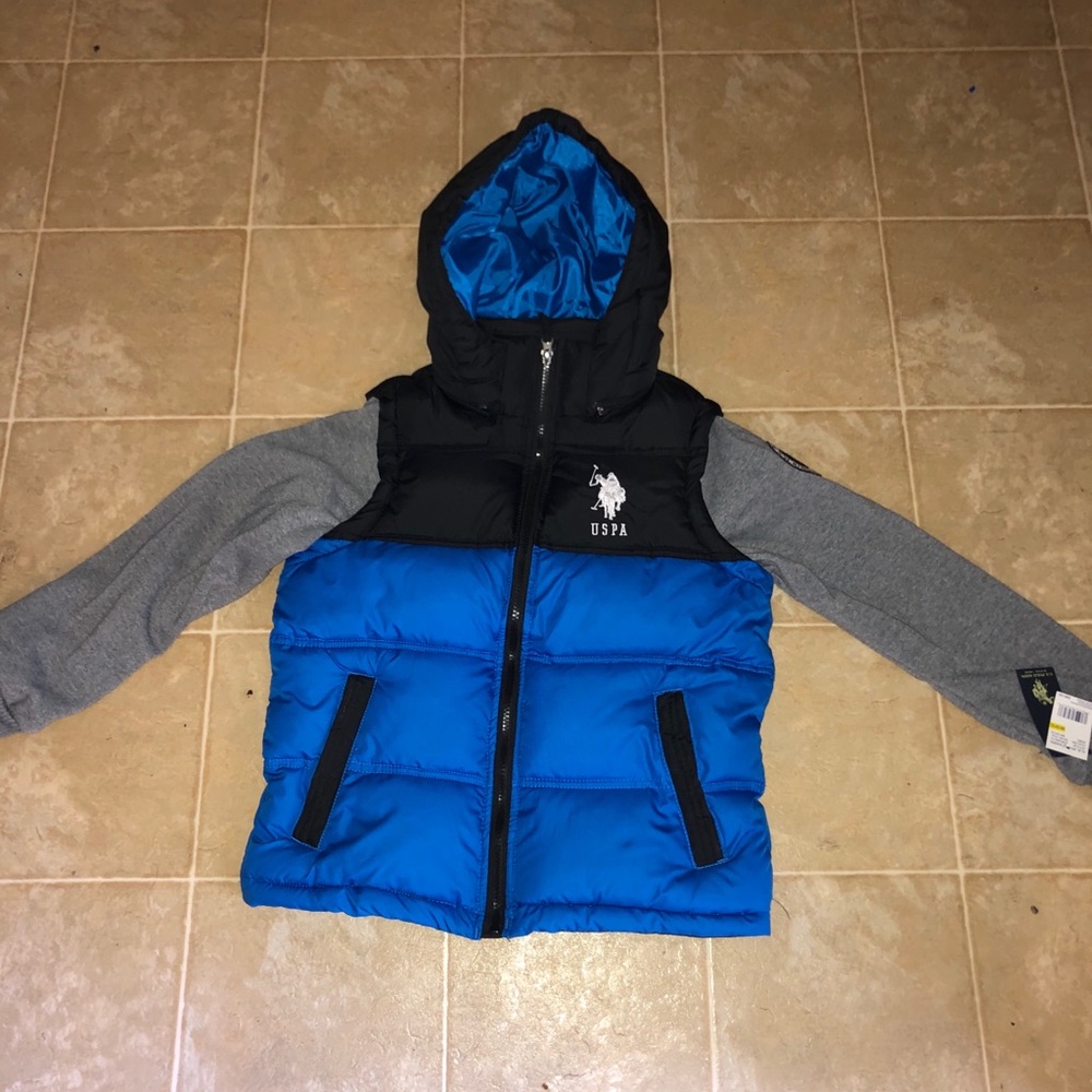 Brand NEW Us Polo Assn boys jacket! L@@K!